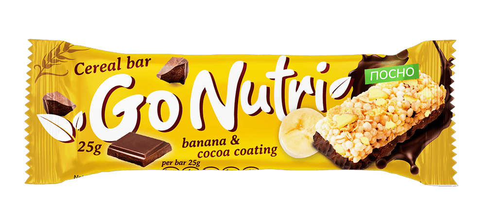 Vitaliago Nutri bar, banana i preljev, 25g