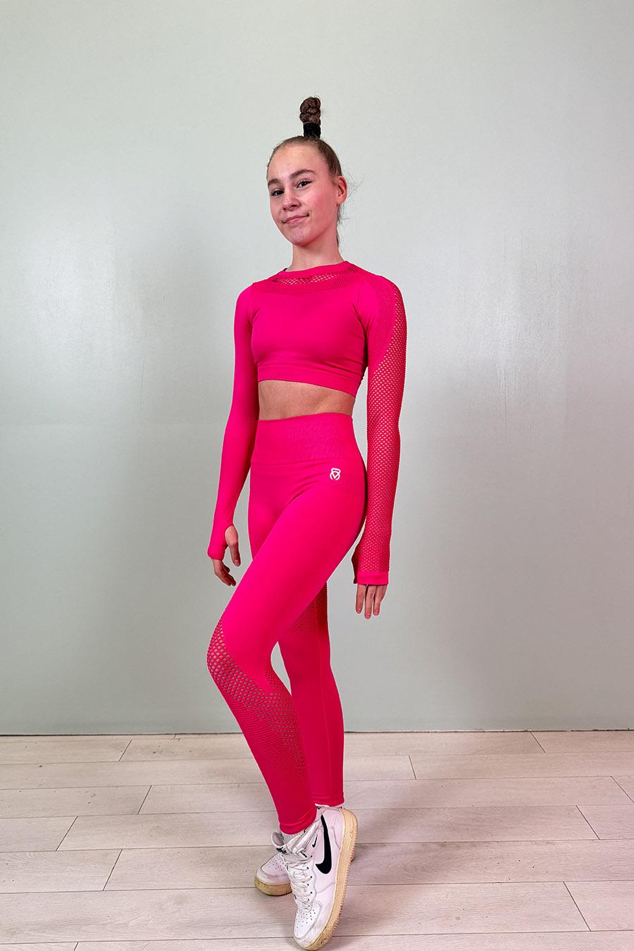 Speed Active Set za djevojčice Dynamic diva, Roze