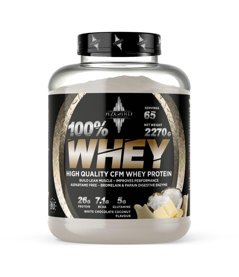 Azgard Whey Premium 100 %, 2270 g, Raffaelo-bijela čokolada
