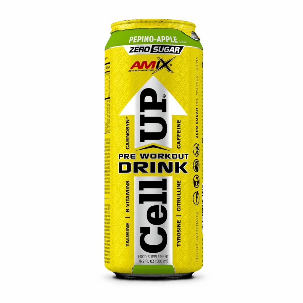 AmiX, CellUp Energetsko piće, 500 ml, Pepino apple