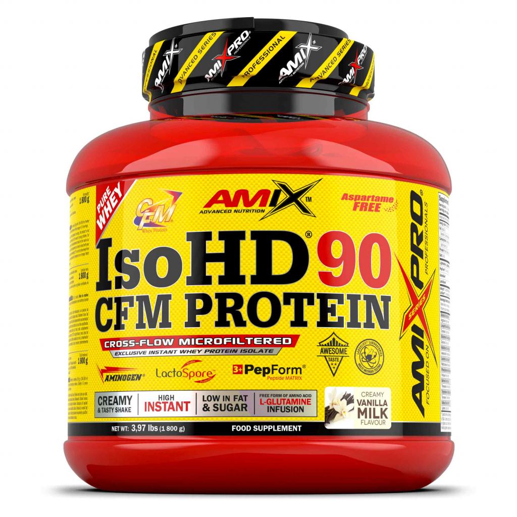AmixPro, IsoHD Isolate Whey, 1800 g, Mlečna vanila
