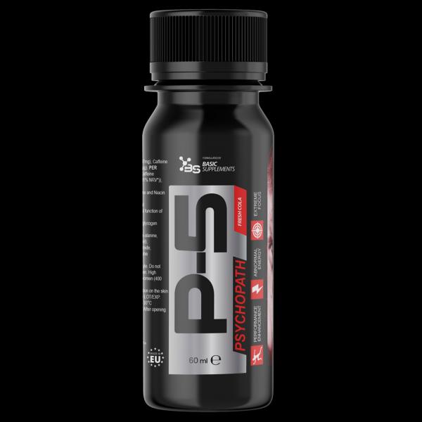 Basic Supplements, P-5 Shot Psychopath, 60 ml, Coca-Cola