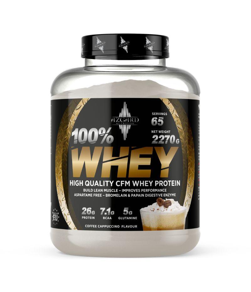 Azgard Whey Premium 100 %, 2270 g, Kafa-kapućino