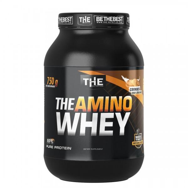 The Nutrition, The Amino Whey Hydro, 750 g, Keks i krem