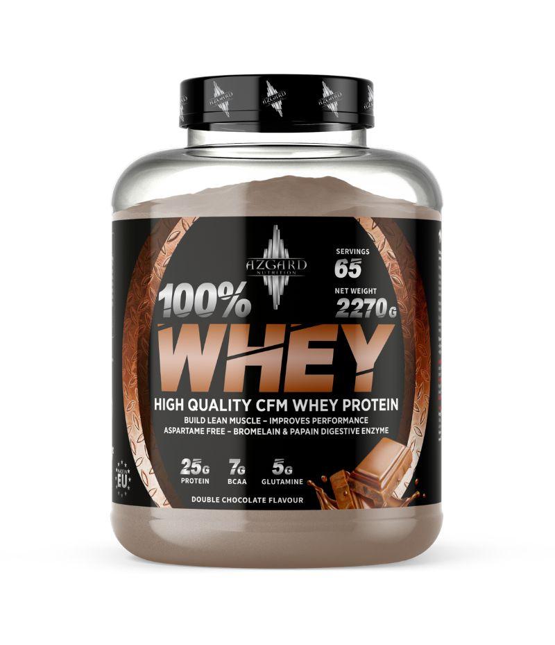 Azgard Whey Premium 100 %, 2270 g, Dupla čokolada