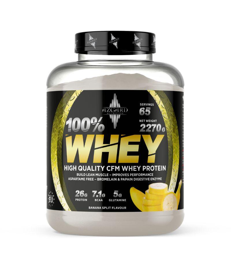 Azgard Whey Premium 100 %, 2270 g, Banana split