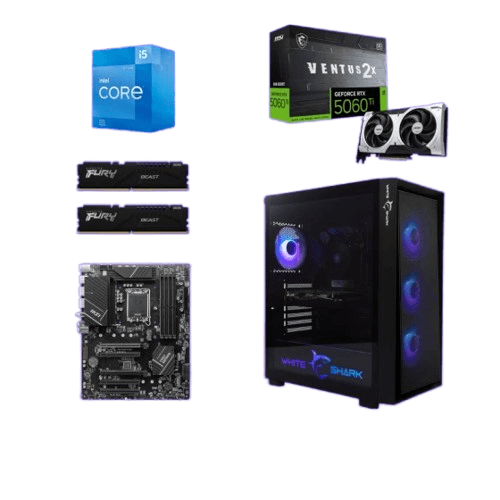 Start Desktop računar Prestige, i5 14600KF, RTX 5060 Ti, 32GB DDR5, 1TB SSD, Windows 11 Pro, Office 2021, Crni