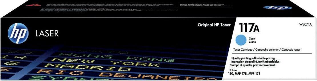 HP toner 117A cijan