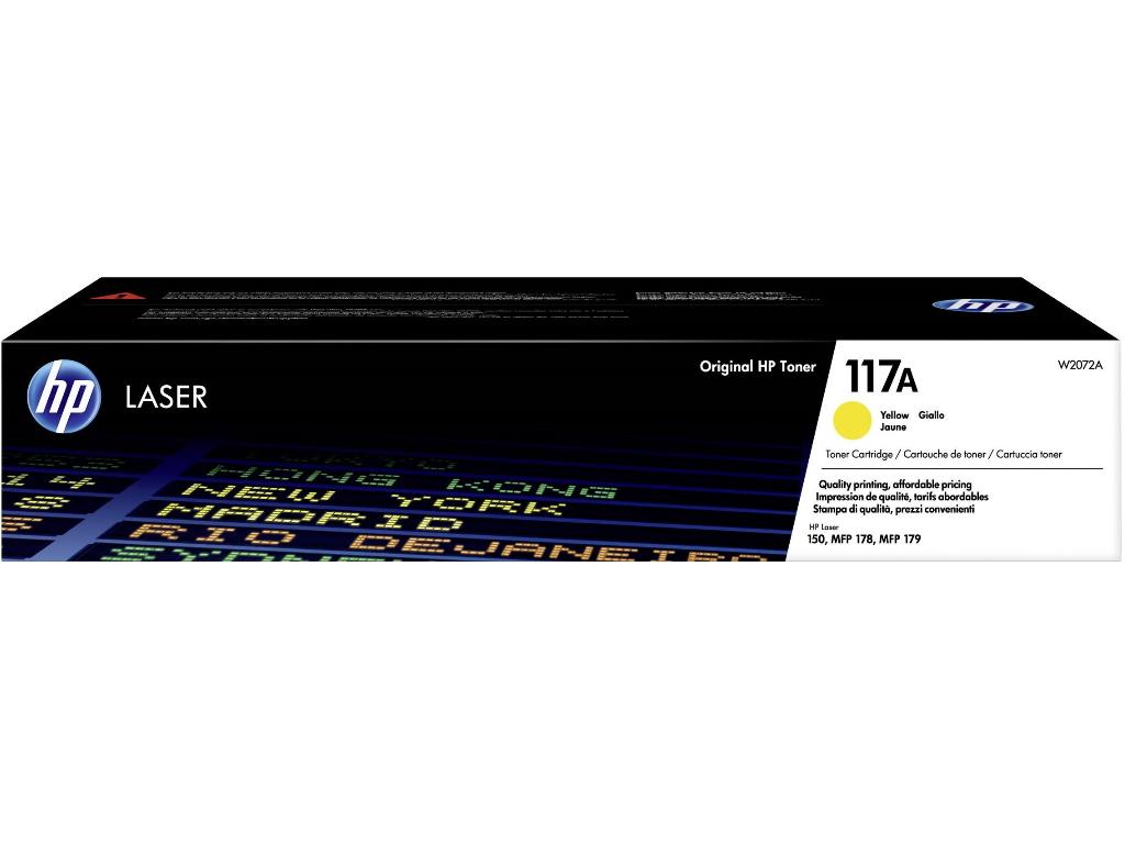 HP toner 117A žuti