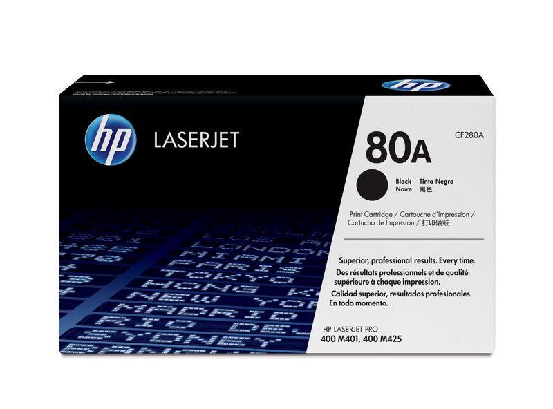HP Toner 80A crni