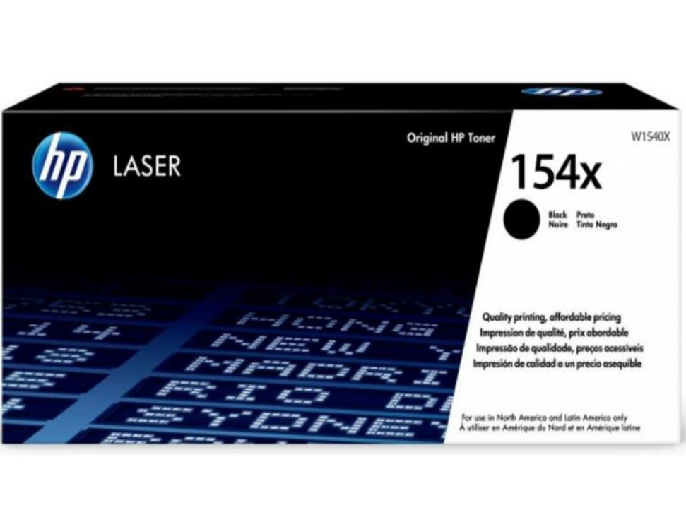 HP toner 154X crni originalni komplet za ponovno punjenje, crni