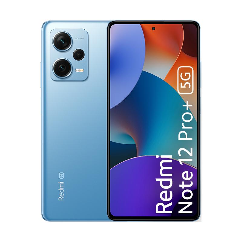 XIAOMI Redmi Note 12 Pro+ 5G mobilni telefon, 6.67", AMOLED, 8GB/256GB, svijetloplava