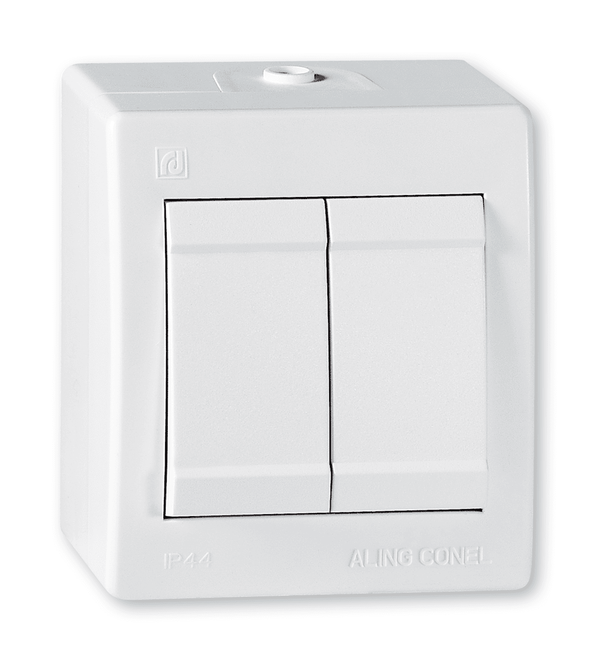 ALING-CONEL POWER10A Serijski prekidač, 250V~, IP44, Bijeli