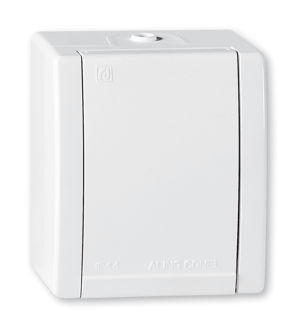 ALING-CONEL Dvopolna utičnica s plastičnim uložkom POWER IP44 bijela