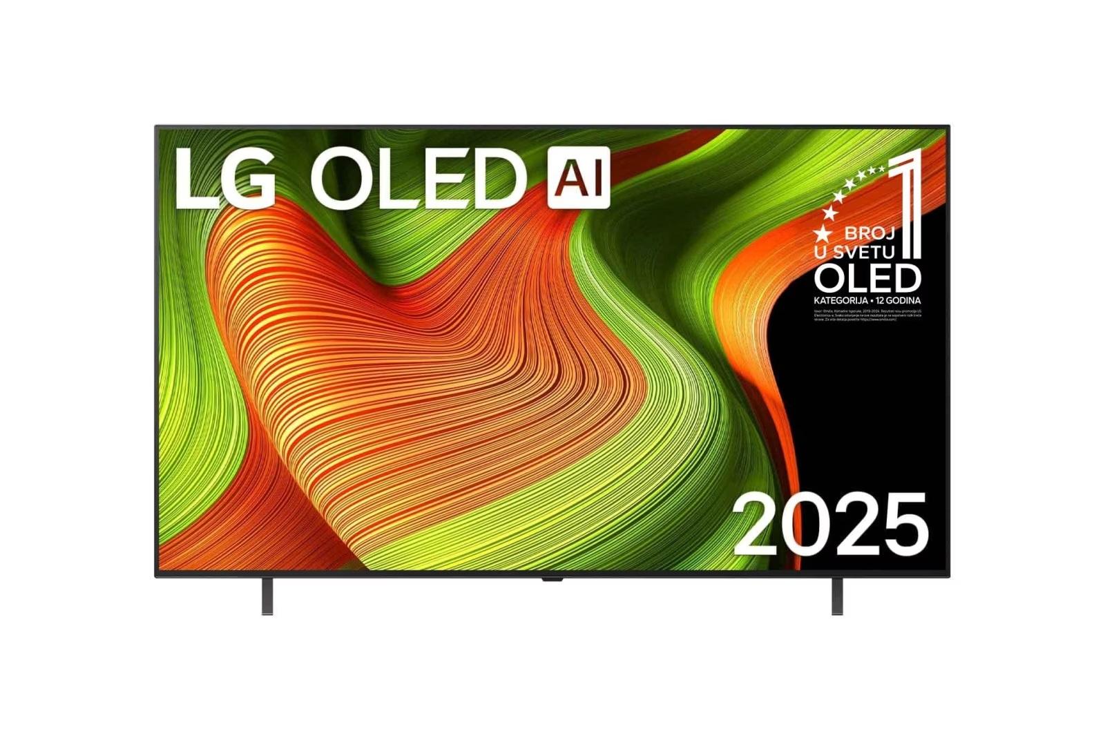LG Televizor OLED65B53LA, 65", 4K UHD 3840x2160, Smart, Web OS