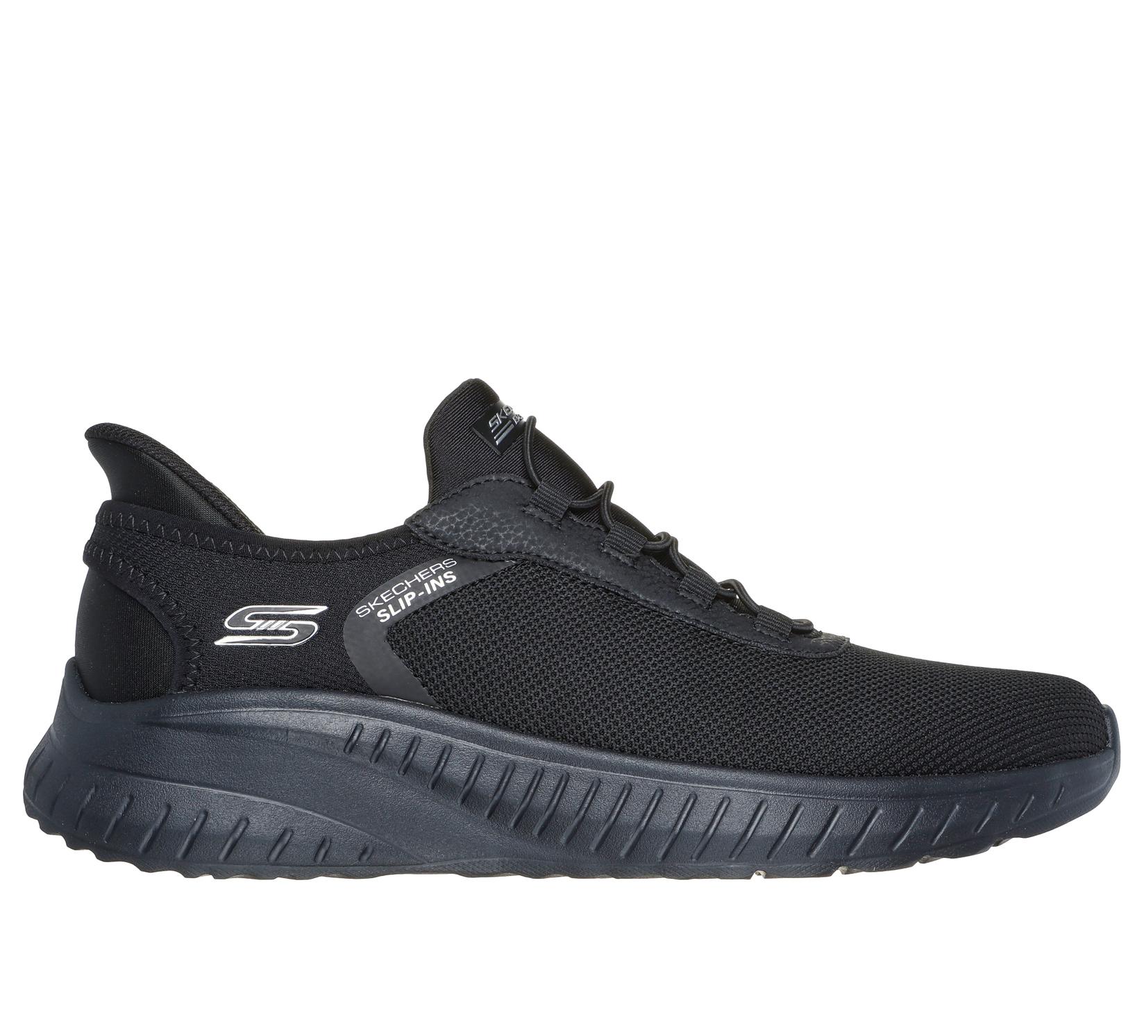 Skechers Muške bobe Squad-Tough Walk, navlake, 118303-BBK, Crne