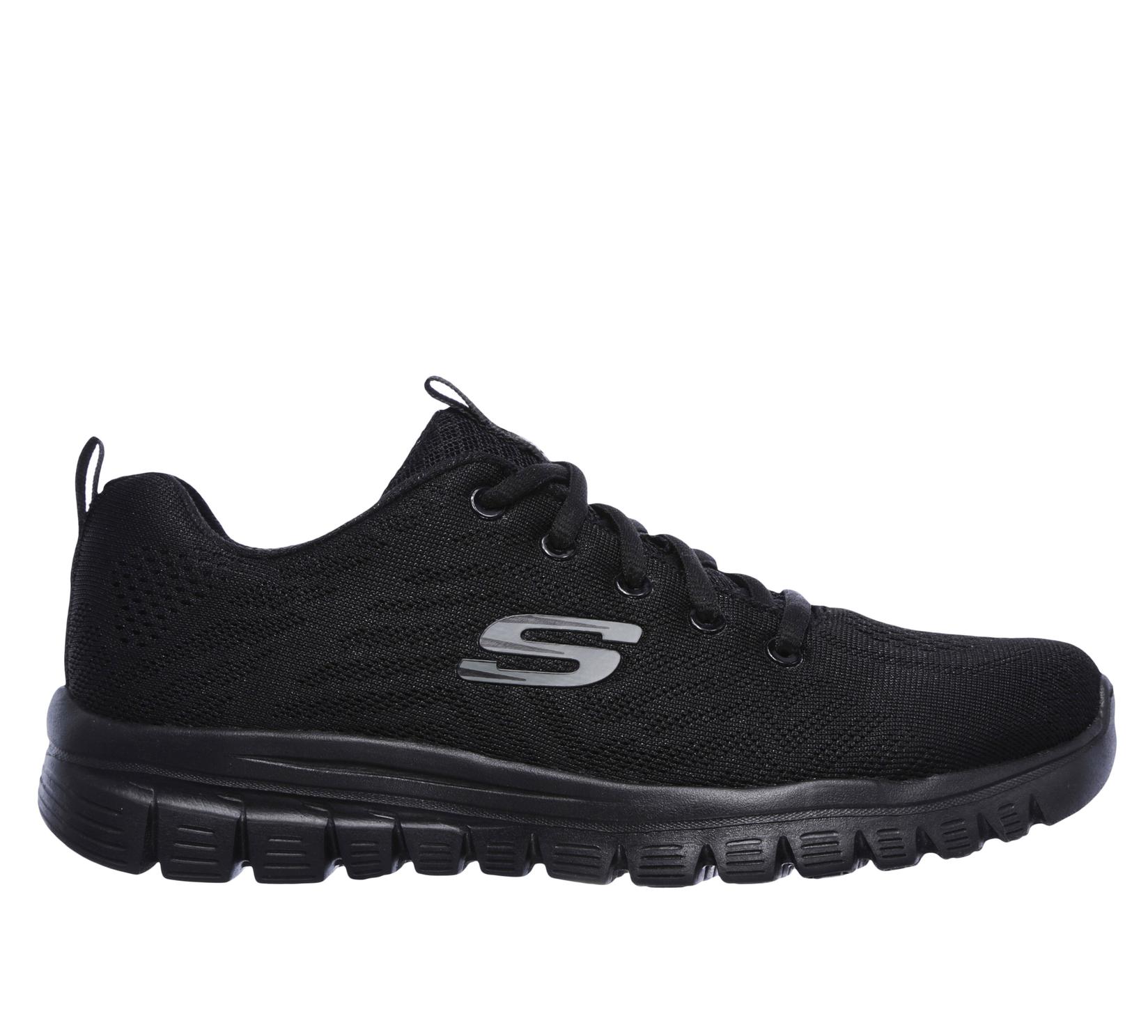 Skechers Ženske patike Graceful-Get Connected, 12615W-BBK, crne
