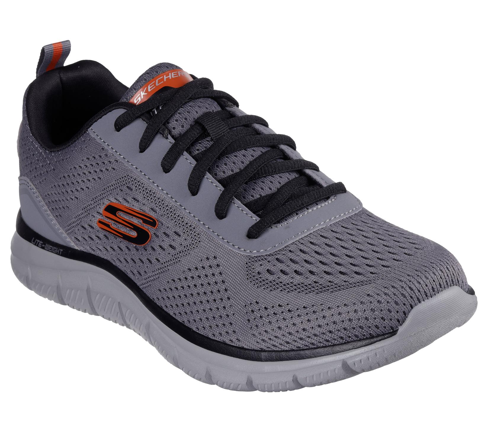 Skechers muške patike za trčanje - Leshur, 232758-CCOR, sive