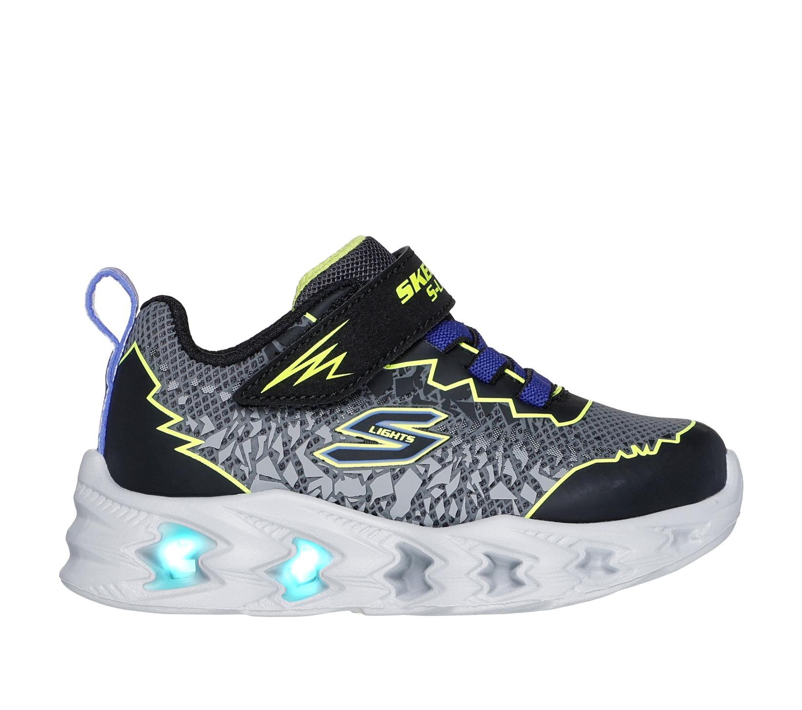 Skechers Vortex 2.0 Dječije patike - Zorento, 400603N-BKYL, Siva