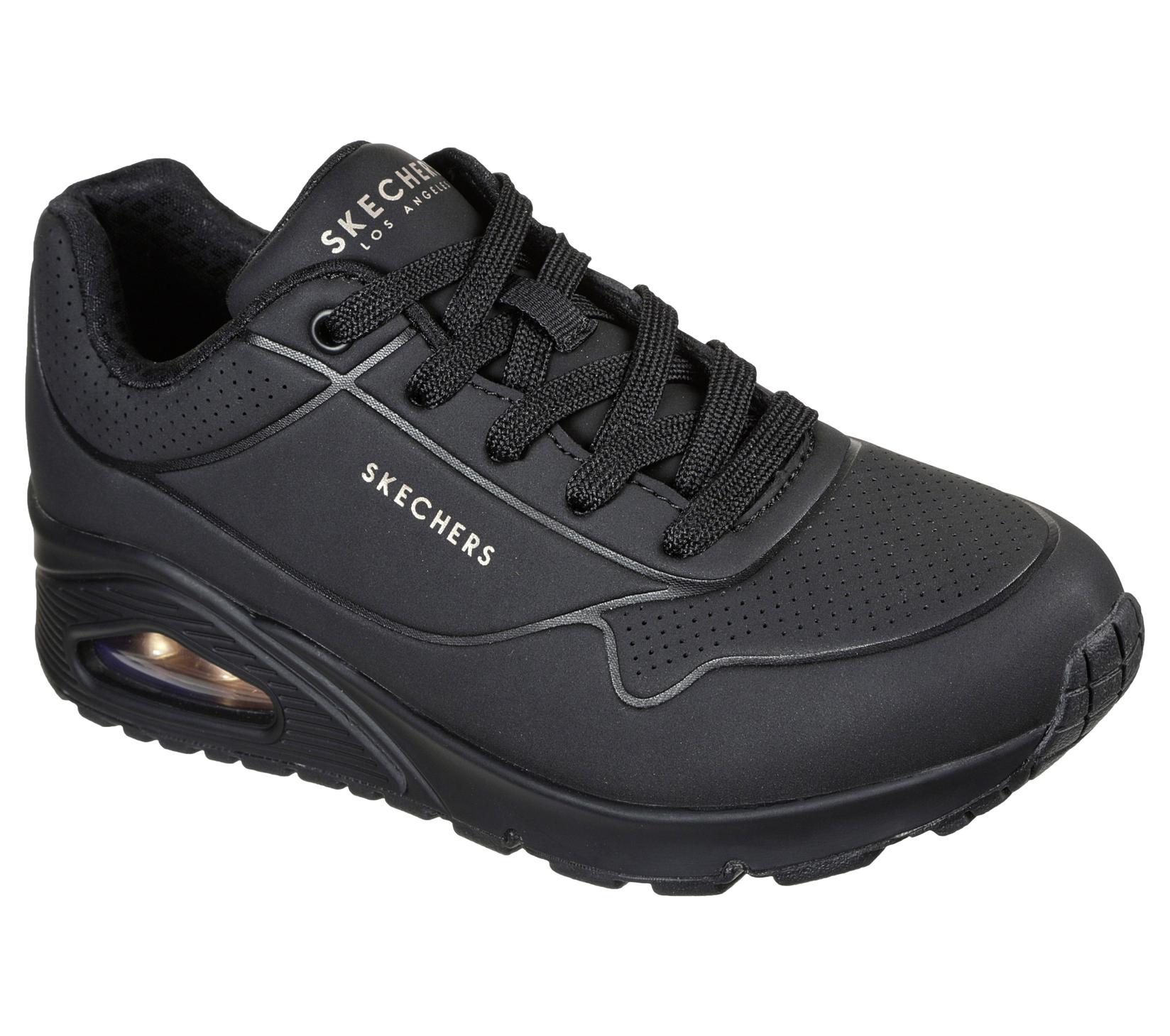 Skechers Ženske patike Uno Stand On Air 73690-Bbk crne