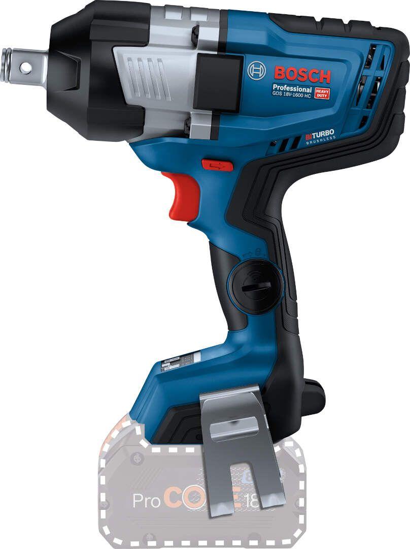 Bosch akumulatorski udarni odvijač GDS 18V-1600 HC Solo, bez baterije i punjača 06019M1000