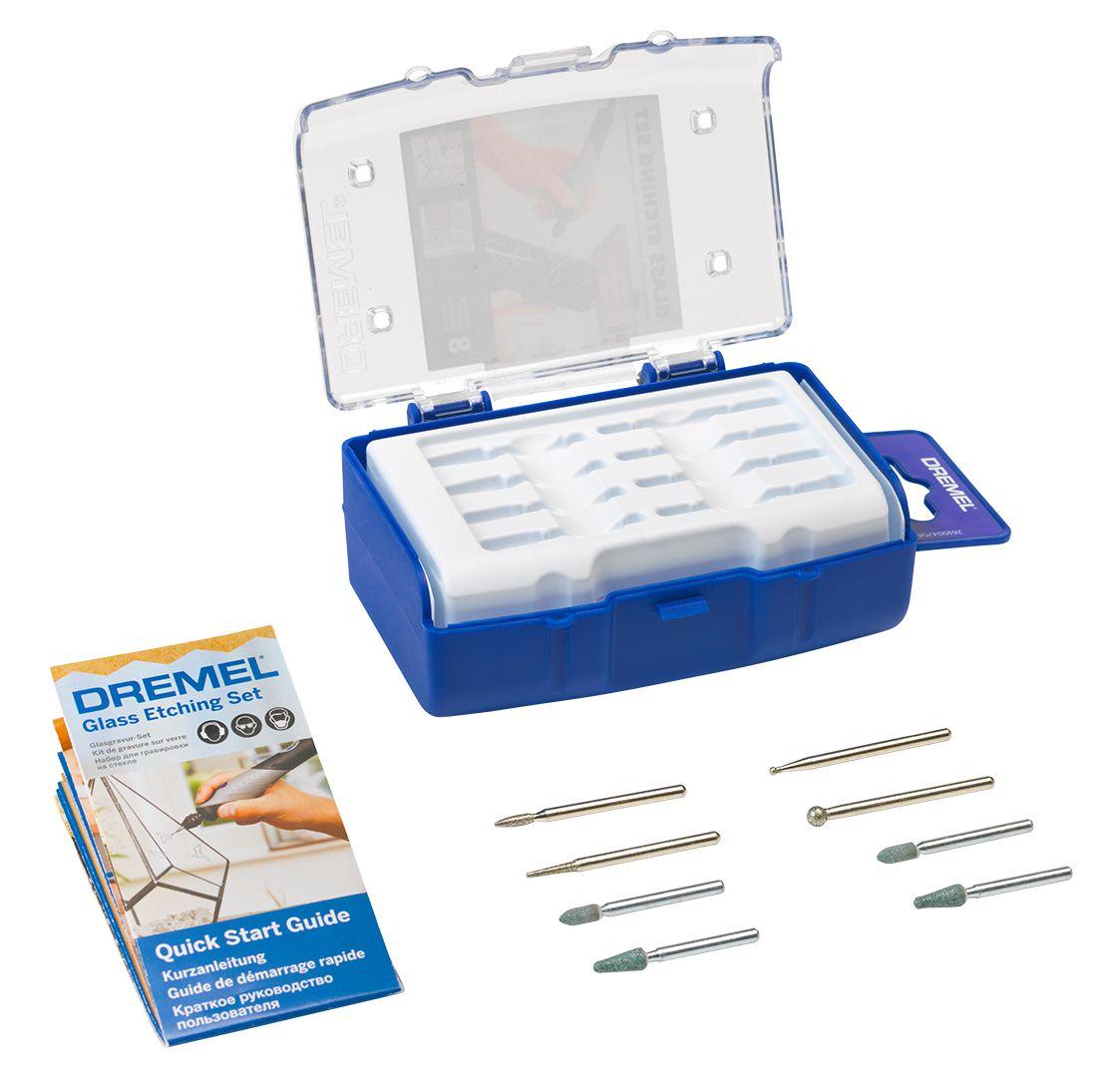 Dremel set za obradu stakla od 8 dijelova - 2615C682JA