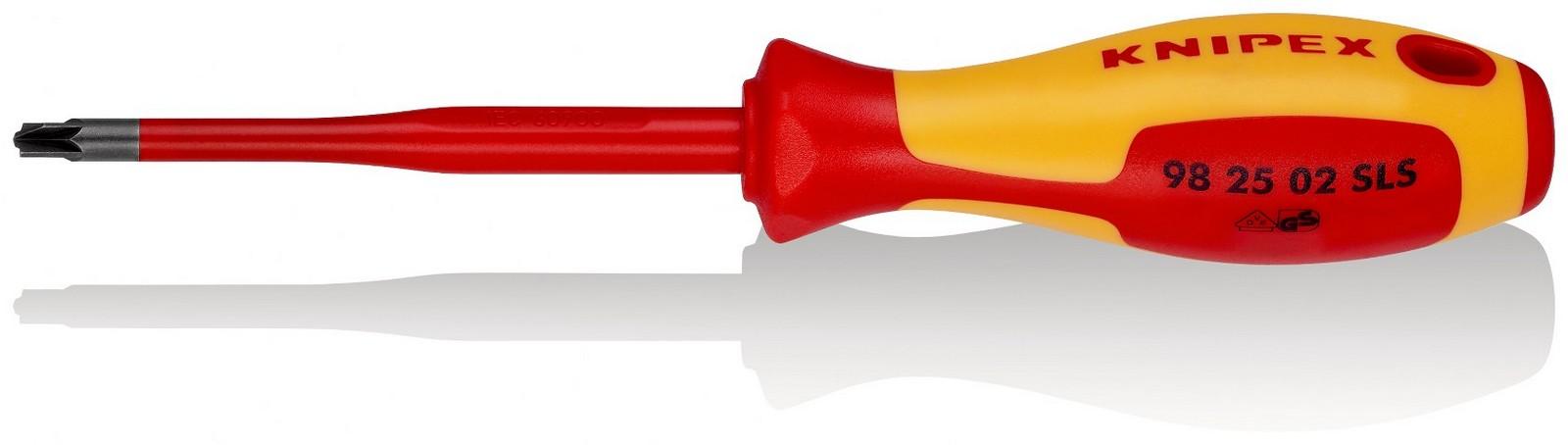 KNIPEX Odvijač Slim PlusMinus Pozidriv® 1000V VDE PZ/S2 98 25 02 SLS