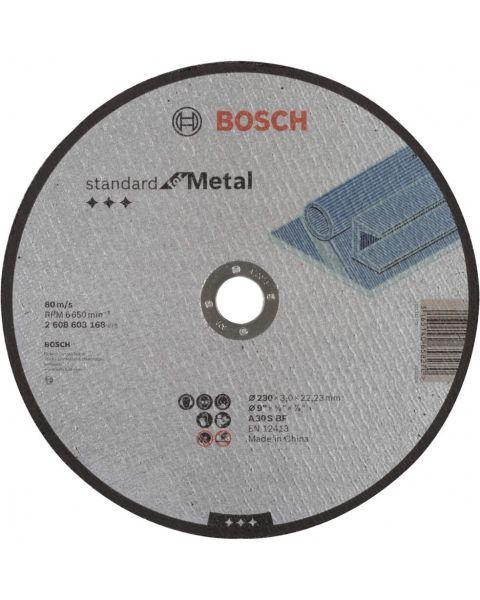 BOSCH daska za rezanje ravna Standard za metal A 30 S BF, 230 mm, 22,23 mm, 3,0 mm - 2608603168