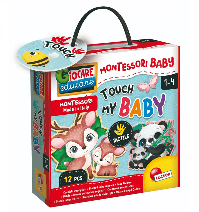LISCIANI Montessori edukativna osjetljiva igra - Moji mladunci