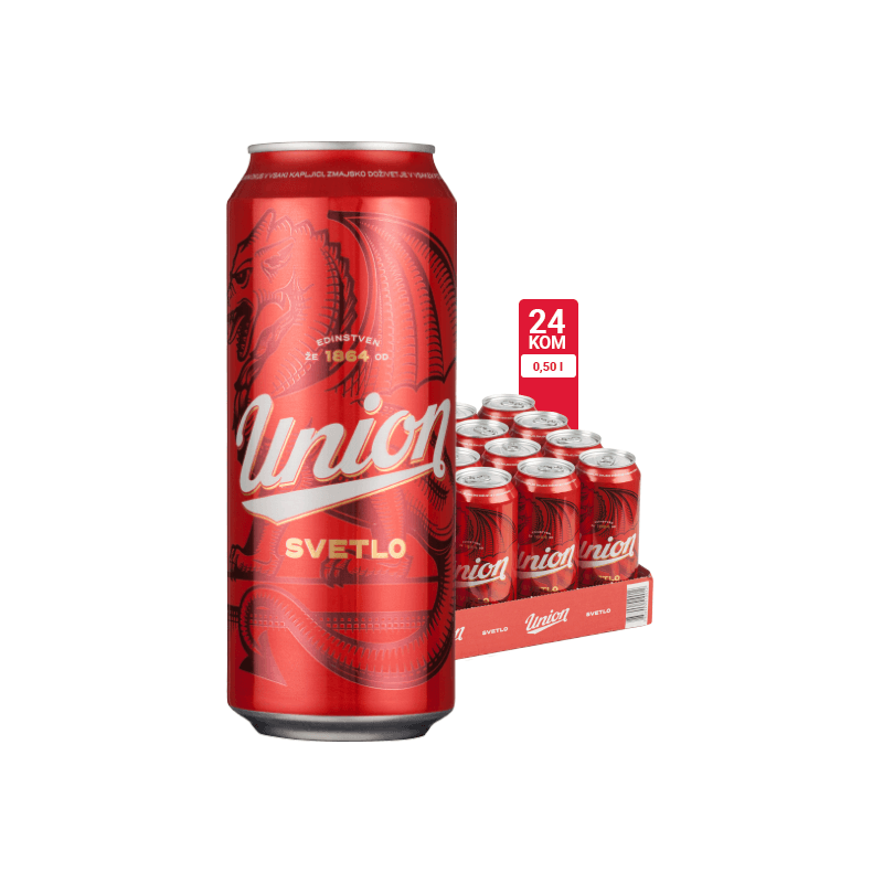 Union pivo CAN 0.5l 1/24