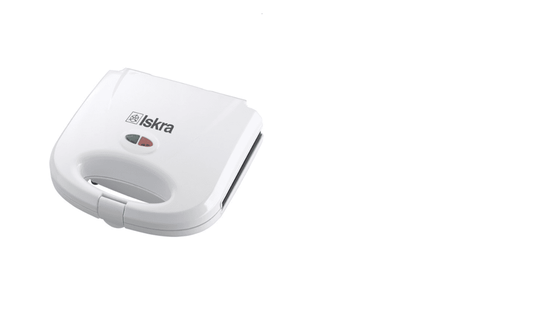 Iskra Toster MG-2-BL, 800W, Bijeli