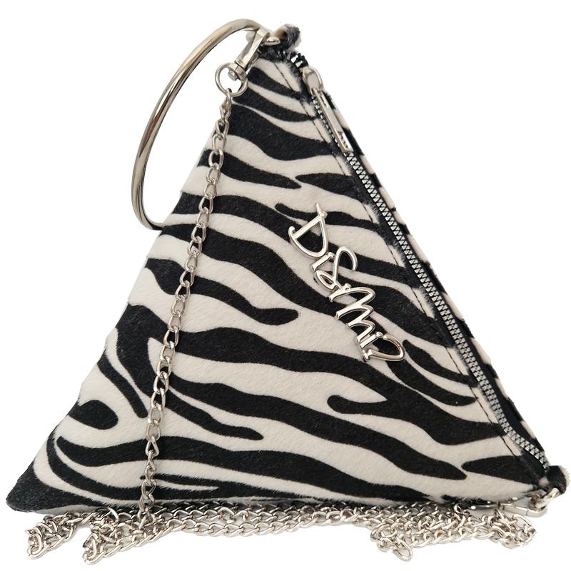 Disimi? Ženska torba Piramida, 24x24x24 cm, Bijela