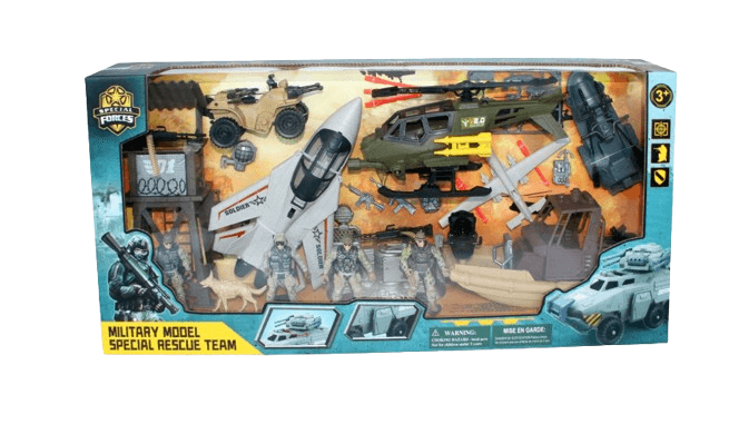 Igračka za dječake Vojni set mkw846840