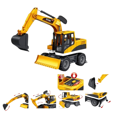 Inžinjerski bager na baterije MKV592033, 28×10 cm