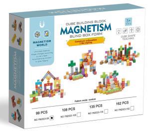 Magnetne Kocke MKX906491, 99kom, 25x6x20cm