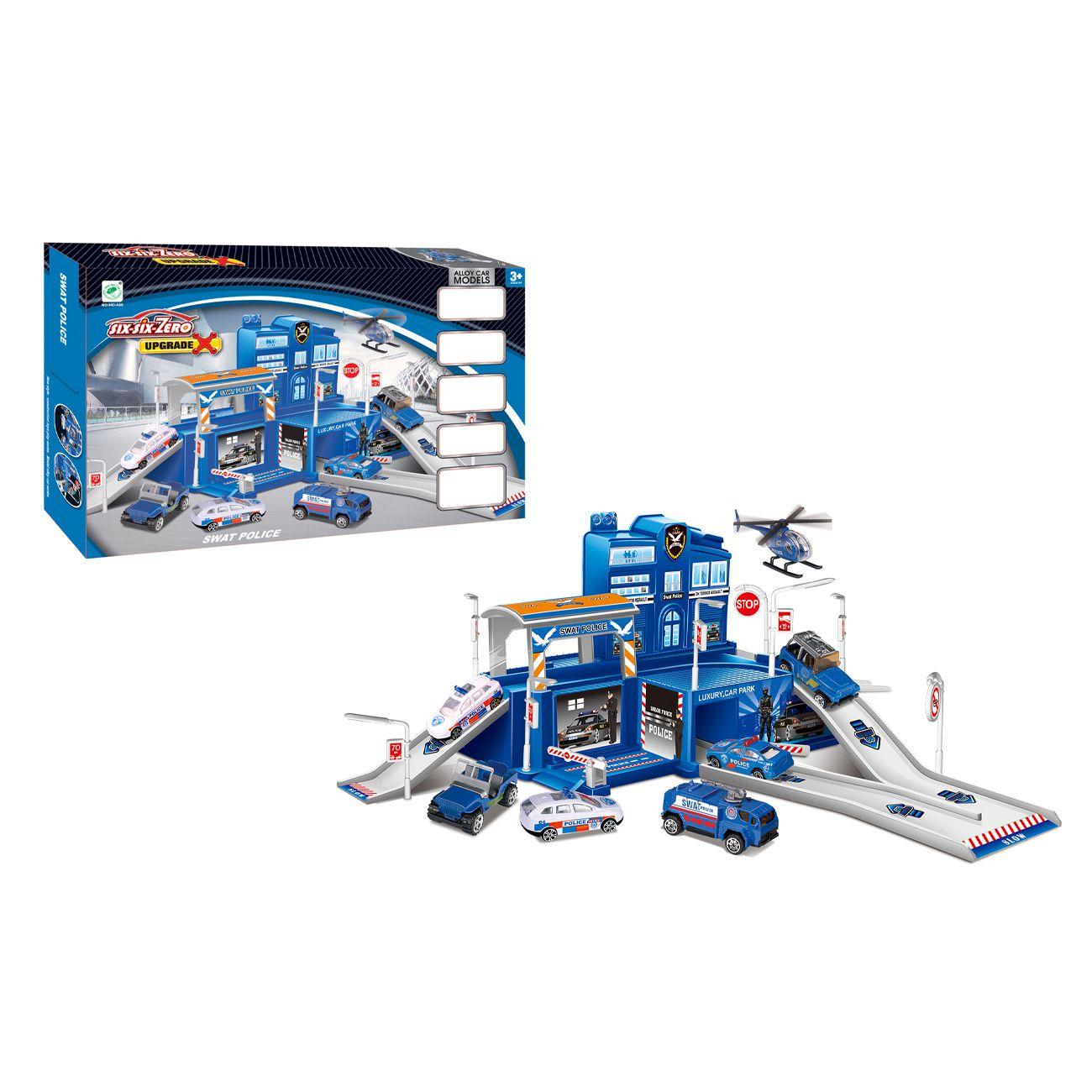 DENIS Igračka Garaža za Autiće, Plava