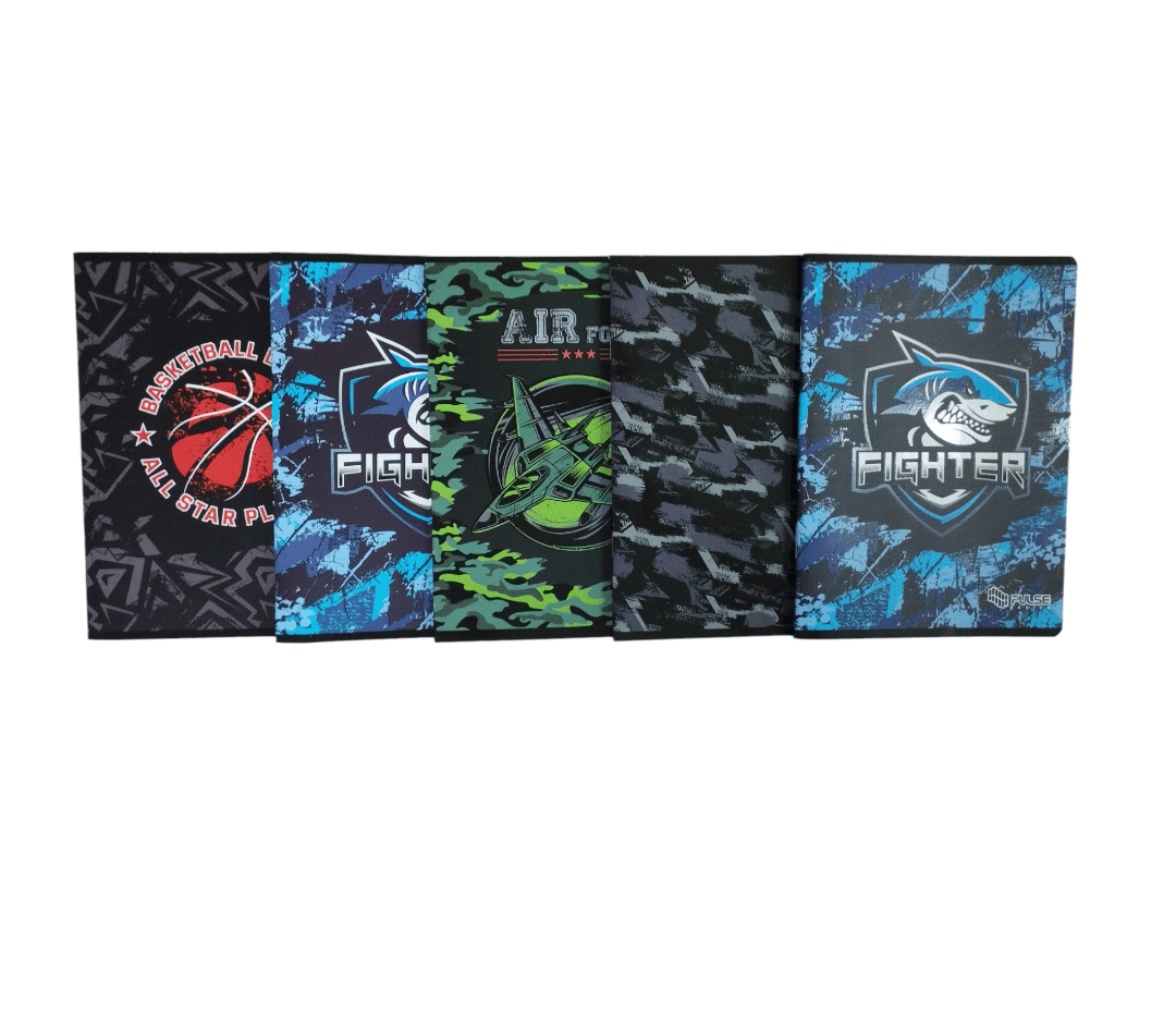 PULSE bilježnice A5 karirane