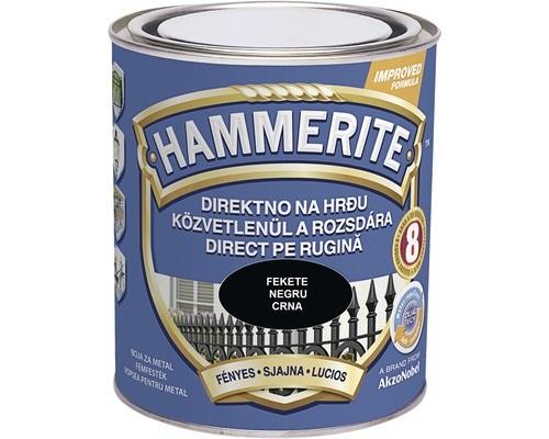 HAMMERITE 3u1 Sredstvo za poliranje sjajnog metala 0,75l, crno