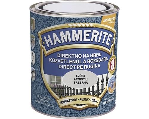 HAMMERITE 3u1 Rustilk boja za metal 0,75l, srebrna