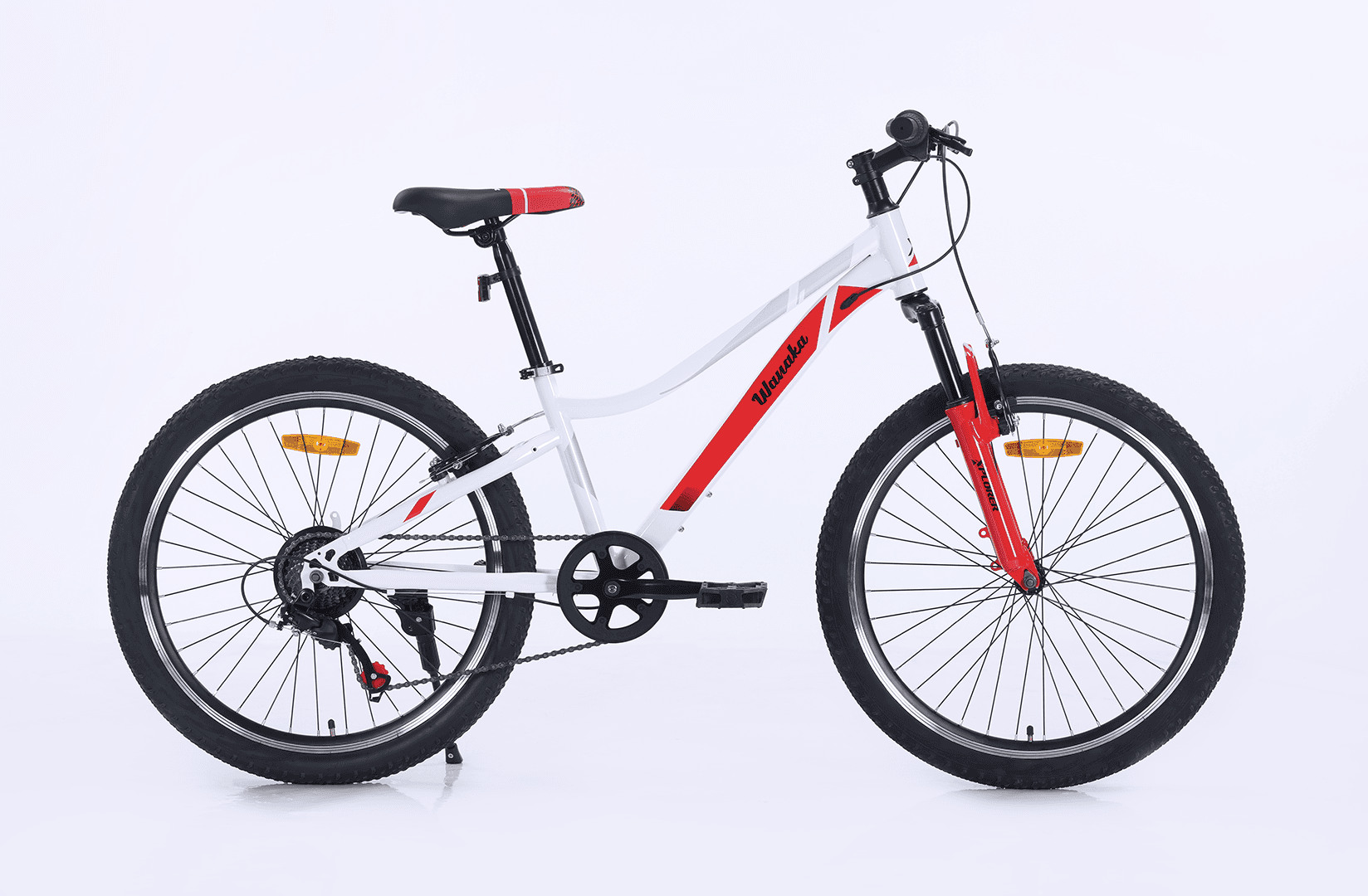 Xplorer Dečiji bicikl Wanaka, 24", Bijelo-crveni