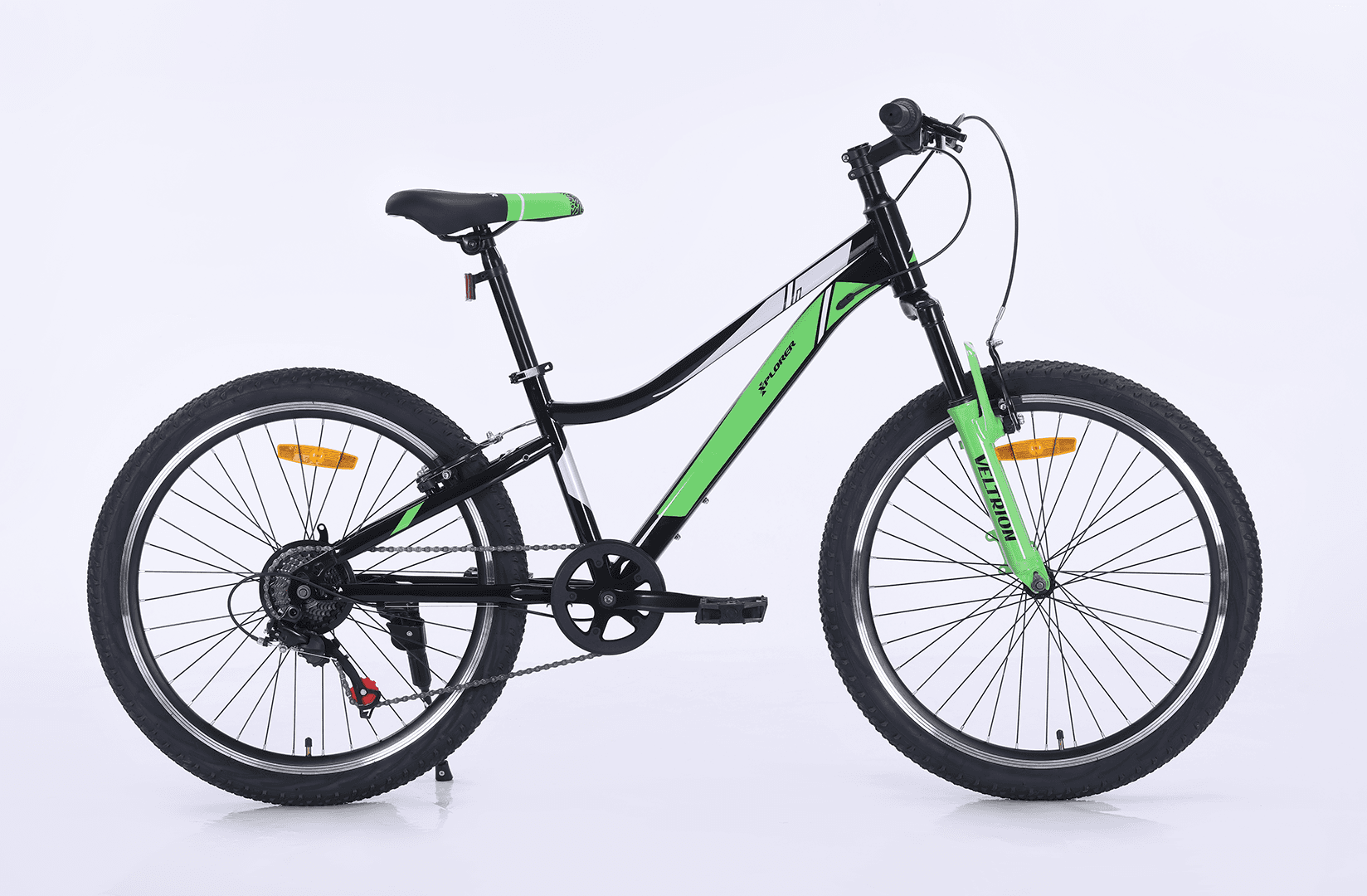 Xplorer Dječiji bicikl Veltrion, 24", Crno-zeleni