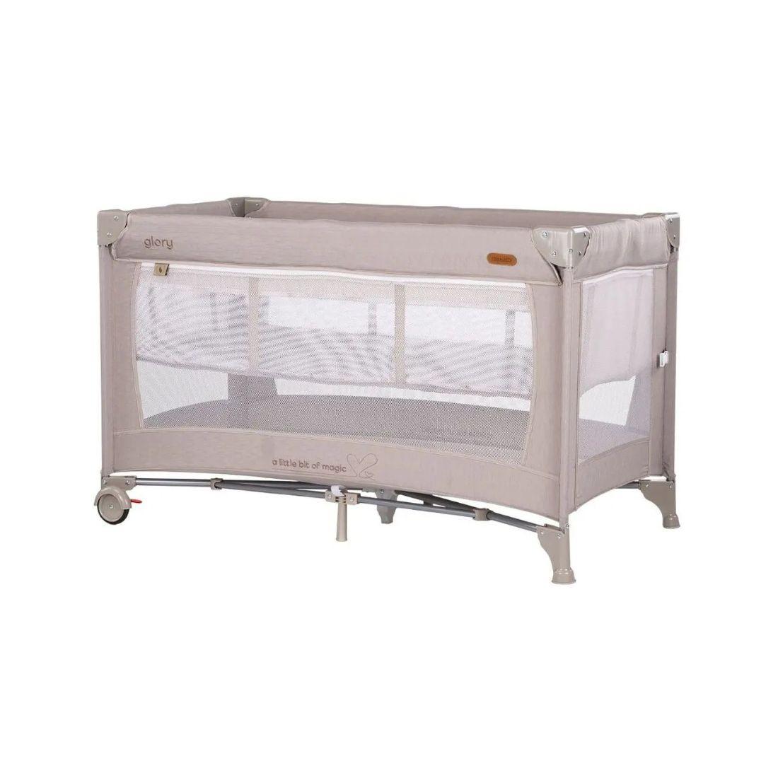 Chipolino Prijenosni krevetić Glory, 2 nivoa, Bež