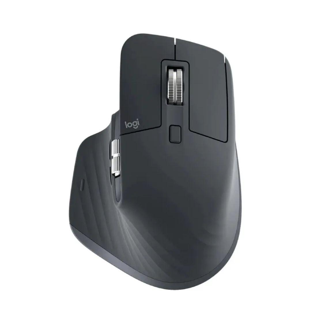 Logitech MX Master 3S bežični miš, laserski senzor, 7 dugmadi, crni
