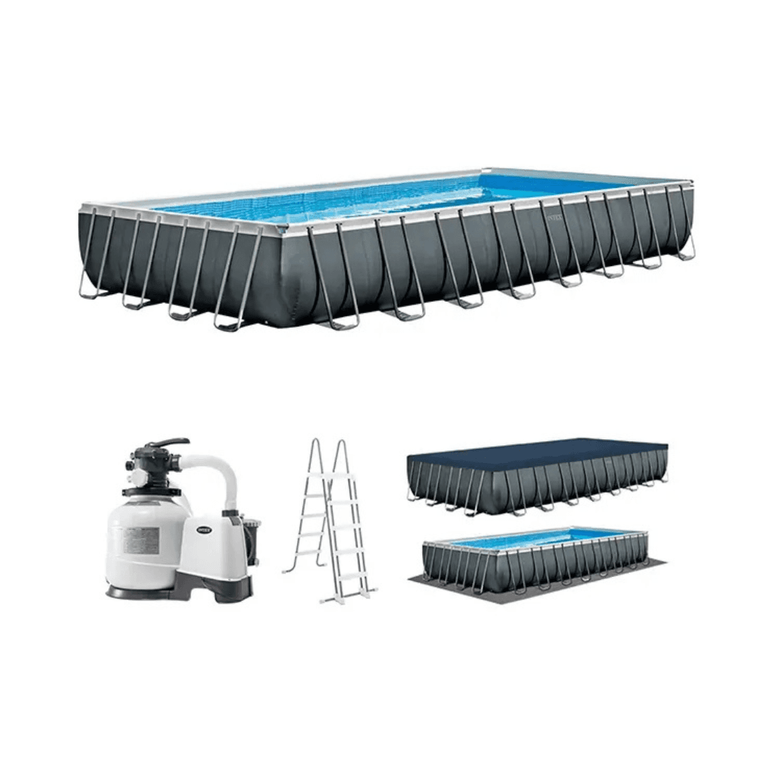 INTEX Bazen metalni okvir 9.75 x 4.88 x 1.32 Ultra XTR Frame