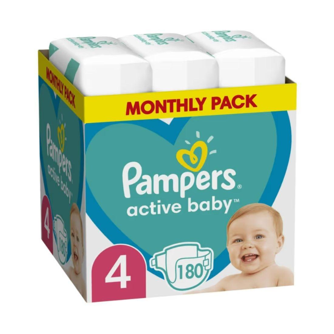 Pampers Pelene 4, Monthly, MSB 180/1