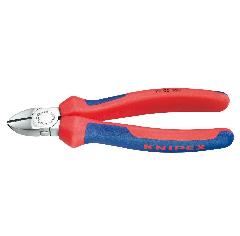 KNIPEX Bočni noževi kromirani 160 mm 70 05 160 crveno-plavi