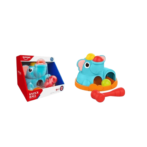 Huanger Zabavni slon sa lopticama 070030, Plavi