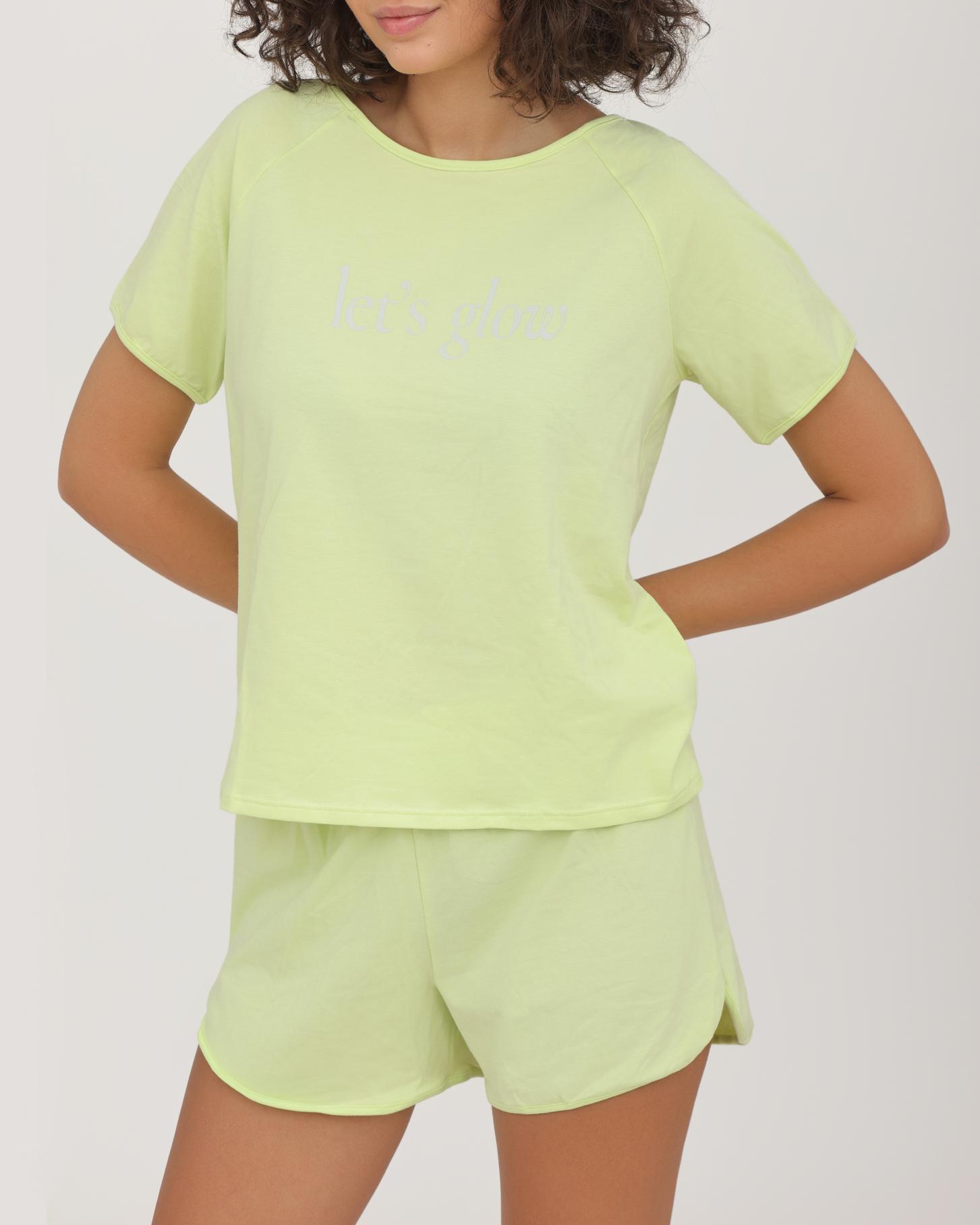 Alma Ras Ženska pidžama Dea mini, zelena