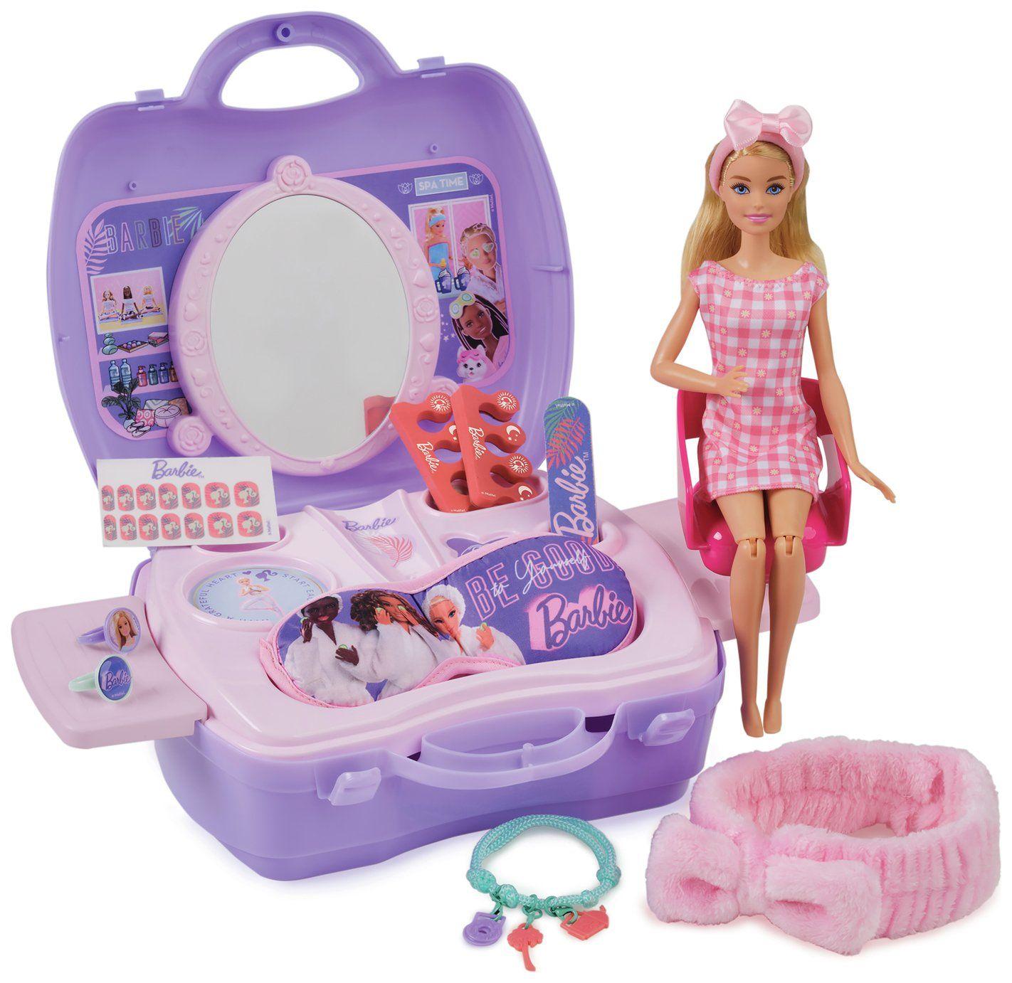 Mattel Barbie Deluxe Wellness And Beauty Playset, Roza