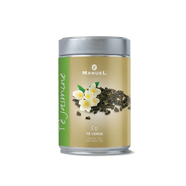MANUEL Čaj Zeleni Jasmine u konzervi 200 gr.